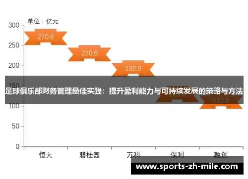 足球俱乐部财务管理最佳实践：提升盈利能力与可持续发展的策略与方法